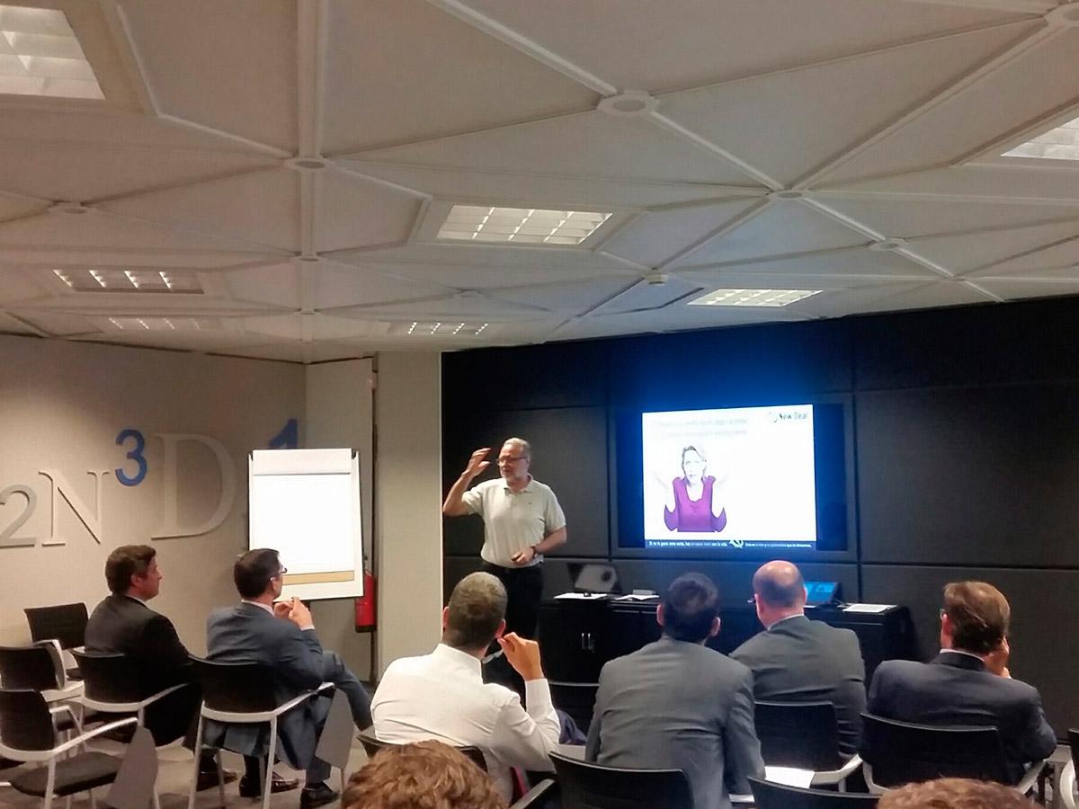 Conferencia de New Deal en Banco Mediolanum